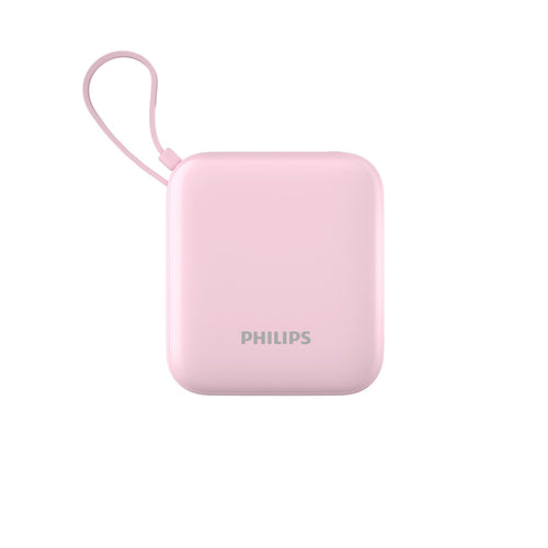 Philips DLP2217P/97 10000mAh CCC 22.5W USB-C+Lightning Cable (Pink)
