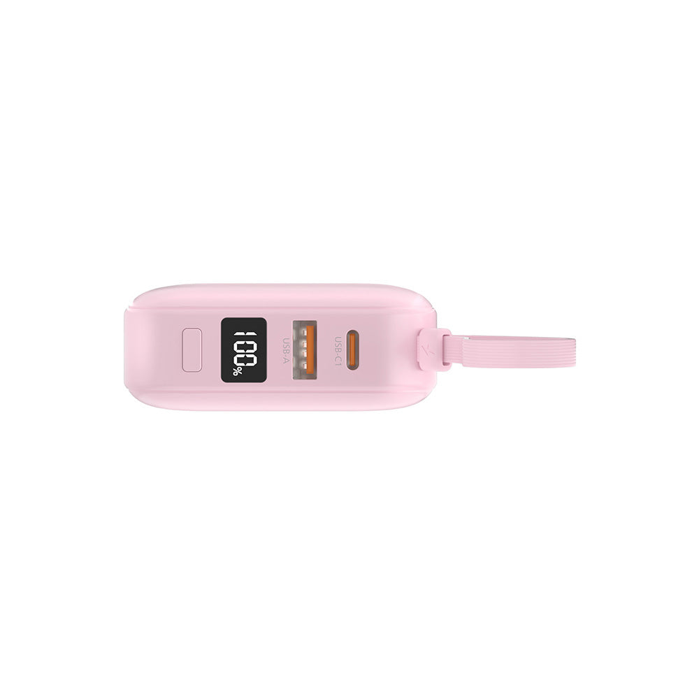 Philips DLP2217P/97 10000mAh CCC 22.5W USB-C+Lightning Cable (Pink)