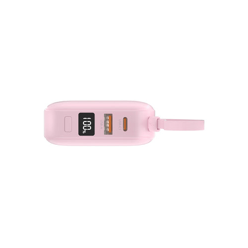 Philips DLP2217P/97 10000mAh CCC 22.5W USB-C+Lightning Cable (Pink)