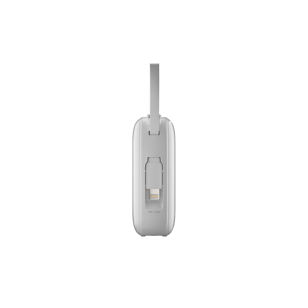 Philips DLP2217W/97 10000mAh CCC 22.5W USB-C+Lightning Cable (White)