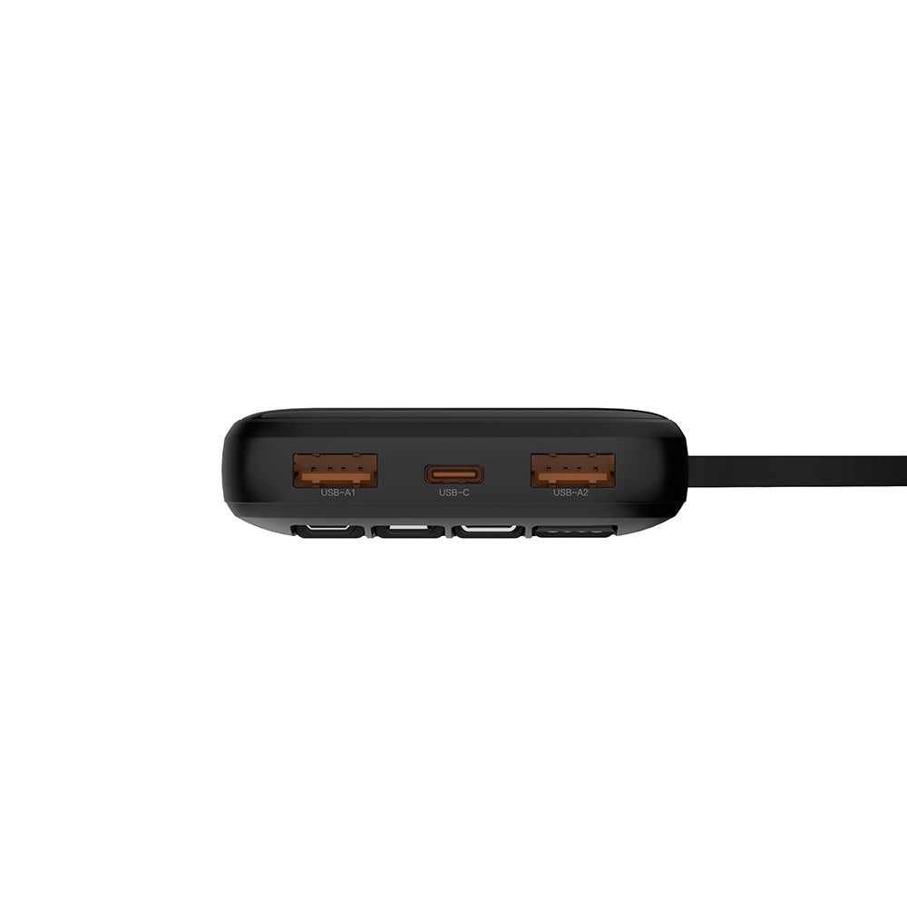 Philips DLP2223B/97 10000mAh CCC 22.5W USB-C+Lightning (Black)