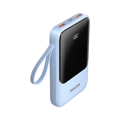 Philips DLP2223L/97 10000mAh CCC 22.5W USB-C+Lightning (Blue)