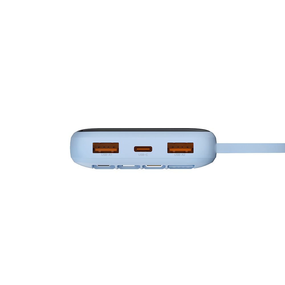 Philips DLP2223L/97 10000mAh CCC 22.5W USB-C+Lightning (Blue)