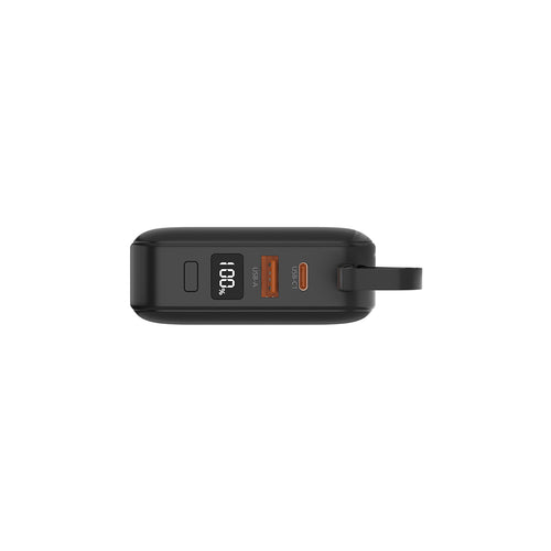 Philips DLP2226B/97 20000mAh CCC 22.5W USB-C+Lightning Cable (Black)