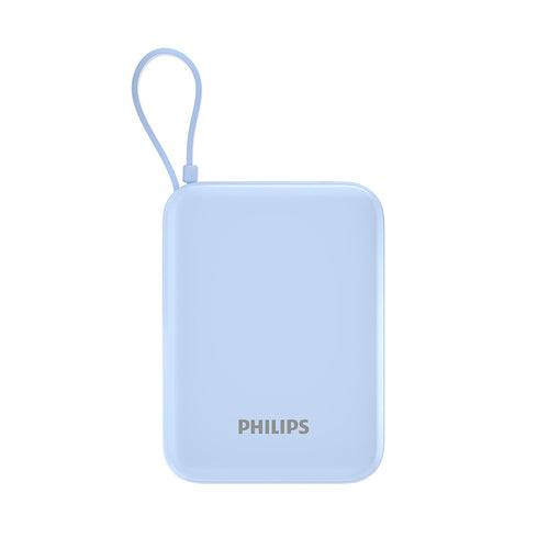 Philips DLP2226L/97 20000mAh CCC 22.5W USB-C+Lightning Cable (Blue)
