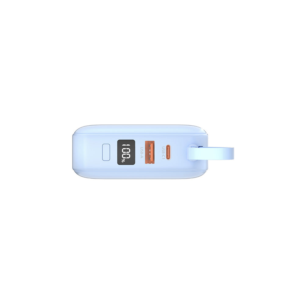 Philips DLP2226L/97 20000mAh CCC 22.5W USB-C+Lightning Cable (Blue)
