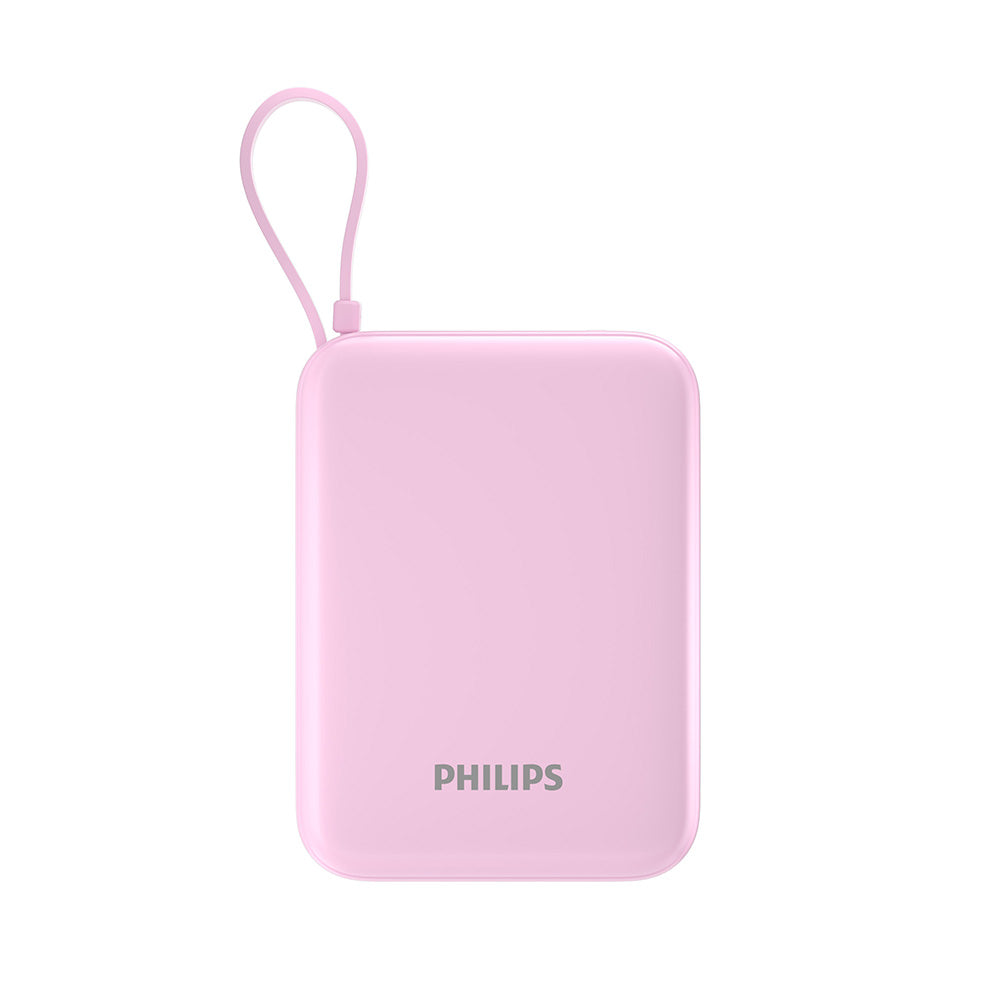 Philips DLP2226P/97 20000mAh CCC 22.5W USB-C+Lightning Cable (Pink)
