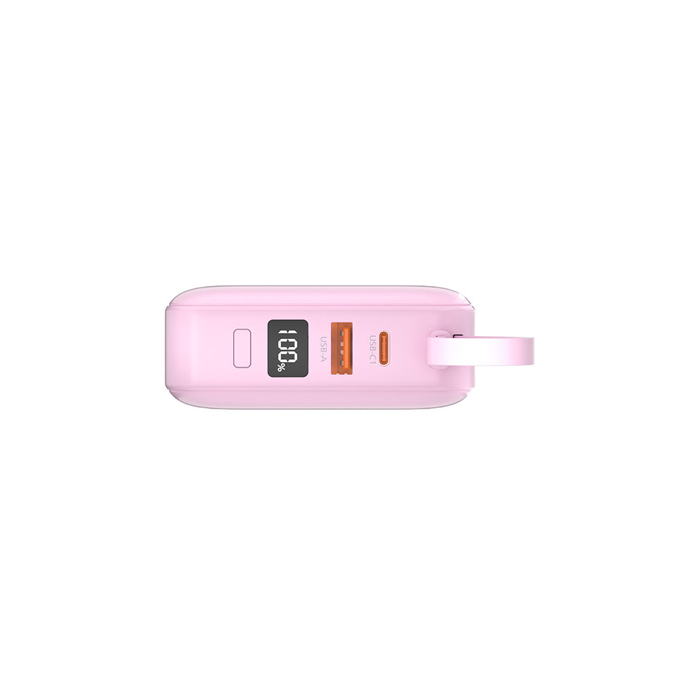 Philips DLP2226P/97 20000mAh CCC 22.5W USB-C+Lightning Cable (Pink)