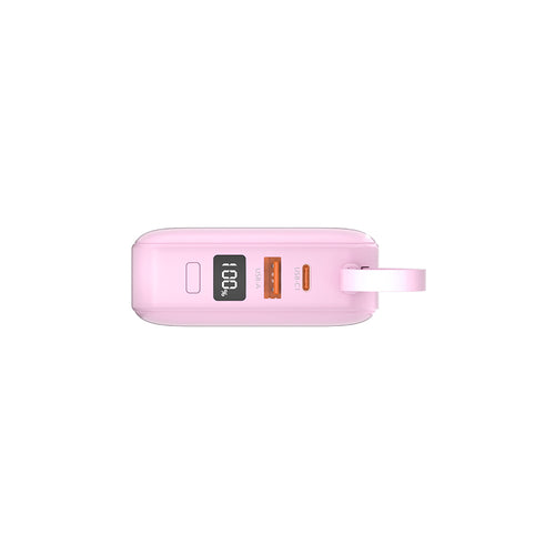 Philips DLP2226P/97 20000mAh CCC 22.5W USB-C+Lightning Cable (Pink)
