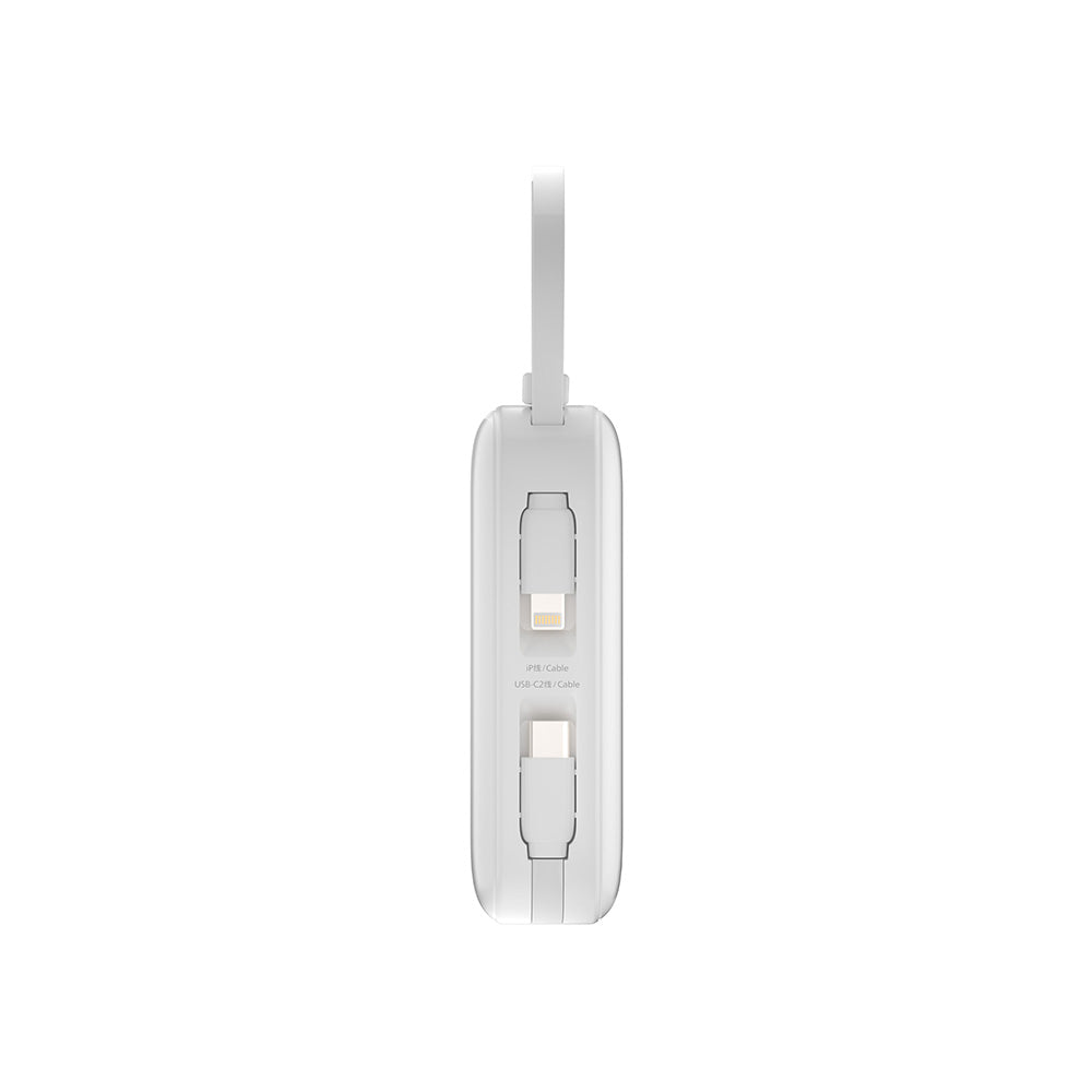 Philips DLP2226W/97 20000mAh CCC 22.5W USB-C+Lightning Cable (White)