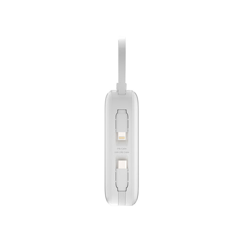 Philips DLP2226W/97 20000mAh CCC 22.5W USB-C+Lightning Cable (White)