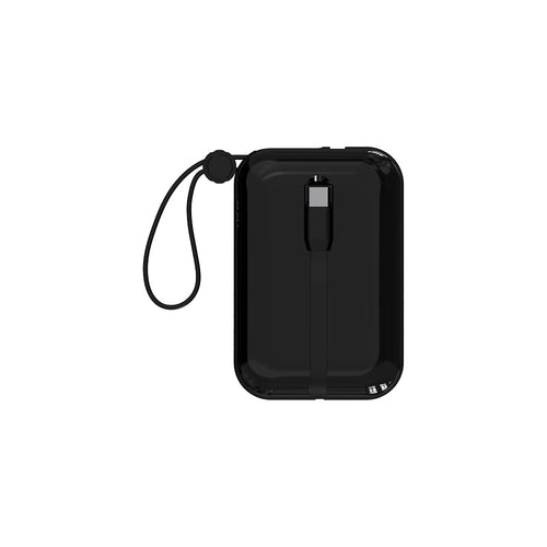 Philips DLP2228CB/00 10000mAh PD22.5W with 2 USB-C Cable Mini Power Bank (Black)