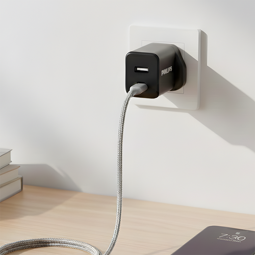 Philips DLP5322CB/05 30W GaN Wall Charger QC30W PD30W (Black)