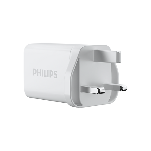Philips DLP6331CW/05 65W GaN Fast Wall Charger 2C1A