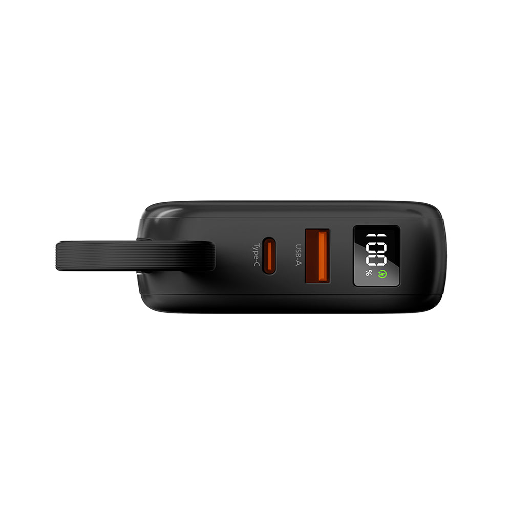Philips DLP9205B/97 10000mAh CCC Qi2 + USB-C 22.5W Cable (Black)