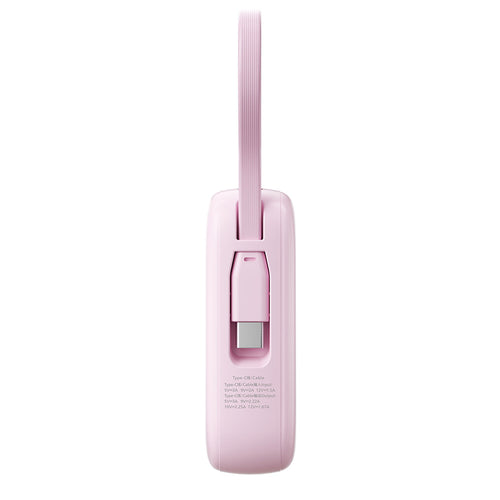 Philips DLP9205P/97 10000mAh CCC Qi2 + USB-C 22.5W Cable (Pink)