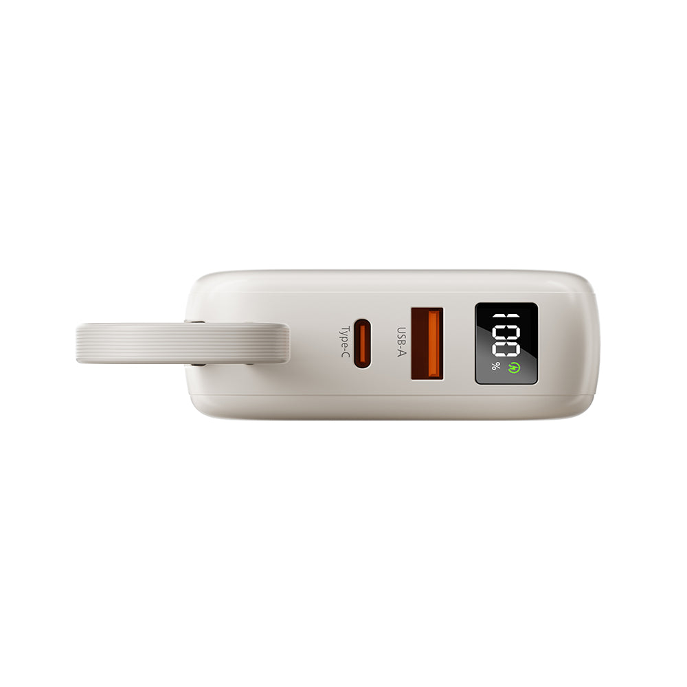 Philips DLP9205W/97 10000mAh CCC Qi2 + USB-C 22.5W Cable (White)