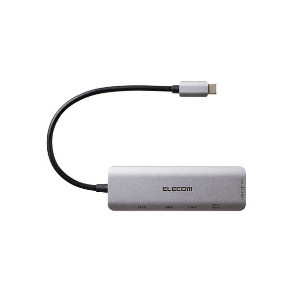 Elecom DST-051BPSV USB Type-C 5-in-1 PD100W Docking Station