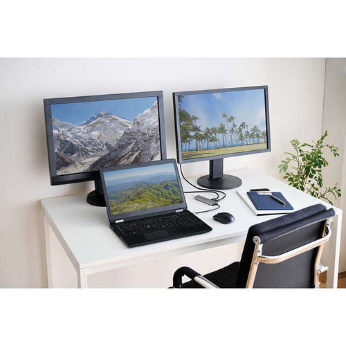 Elecom DST-M060BPSV USB Type-C 6-in-1 PD100W Docking Station