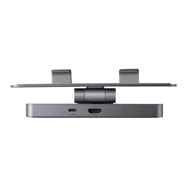 Elecom DST-T060BPGY 6-in-1 PD100W Docking Station with Tablet Stand