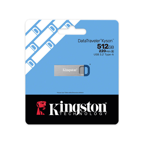 Kingston DataTraveler Kyson 512GB USB 3.2 Flash Drive