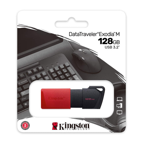 Kingston DataTraveler Exodia M 128GB USB 3.2 Flash Drive