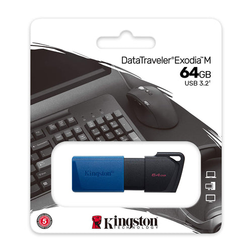 Kingston DataTraveler Exodia M 64GB USB 3.2 Flash Drive