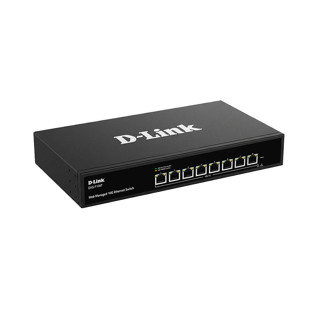 D-Link DXS-F108T 8-port 10G Smart Switch