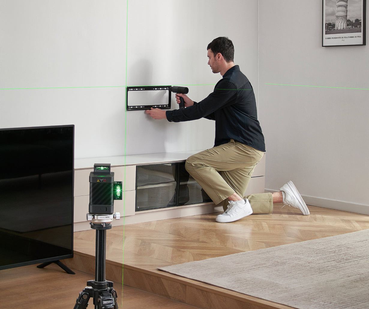 HOTO HTE0014GL Laser Level 3*360