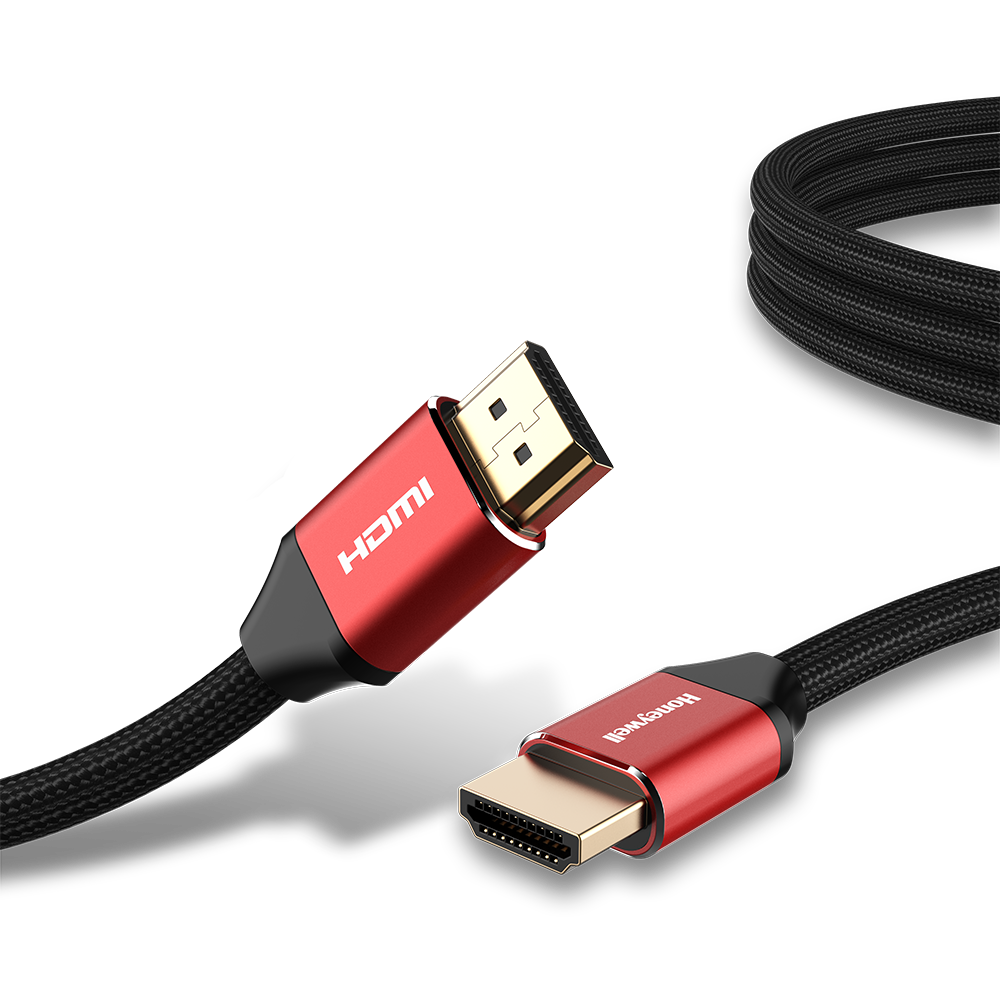 Honeywell HDMI 2.1 Cable 2M Ethernet Red