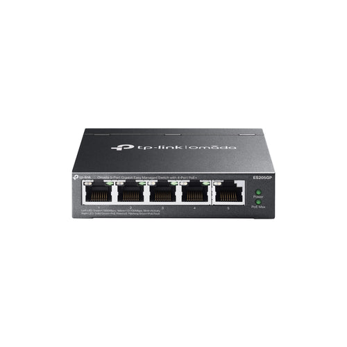 Omada ES205GP 5-Port Easy Managed Switch with 4-Port PoE+
