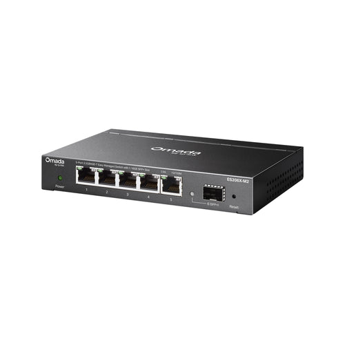 Omada ES206X-M2 5-Port 2.5G BASE-T Easy Managed Switch