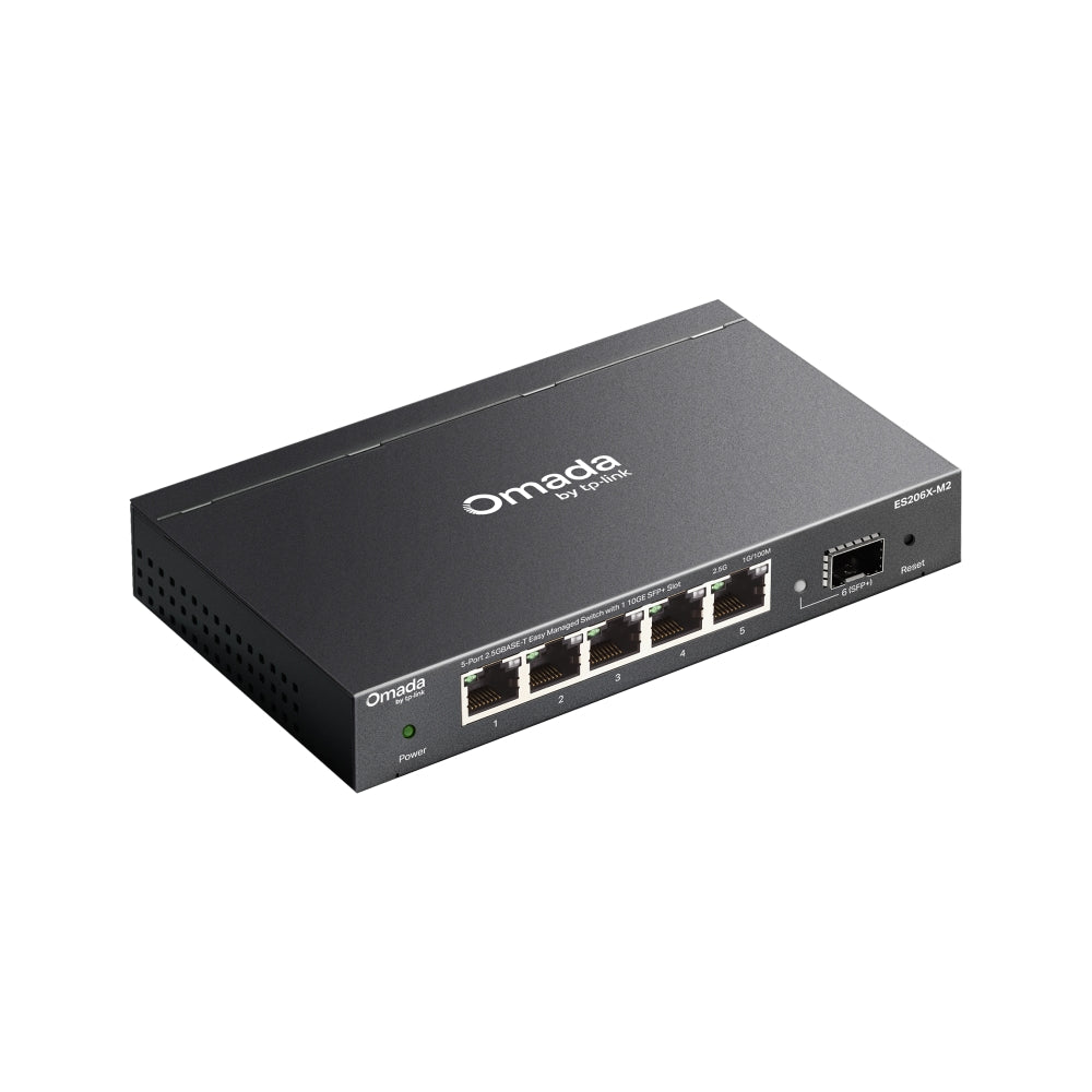 Omada ES206X-M2 5-Port 2.5G BASE-T Easy Managed Switch