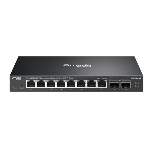 Omada ES210X-M2 8-Port 2.5G Easy Managed Switch