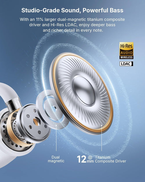 EarFun Clip 2 Open-Ear AI TWS White