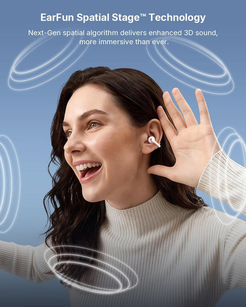 EarFun Clip 2 Open-Ear AI TWS White