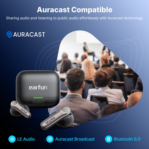 EarFun Air pro 4 + TWS Earbuds Black
