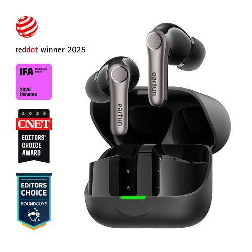 EarFun Air pro 4 + TWS Earbuds Black