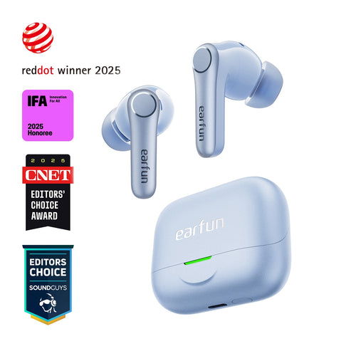 EarFun Air pro 4 + TWS Earbuds Blue