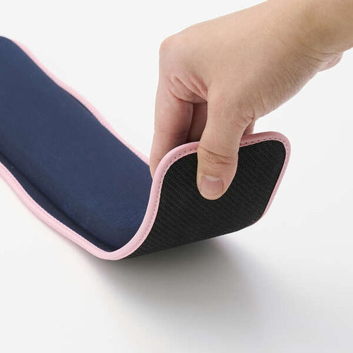 Elecom-MOH-UKM01NV Wave Wrist Rest Navy