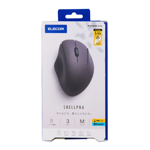 Elecom M-SH10MBSK Dual Mode Wireless Mouse Black