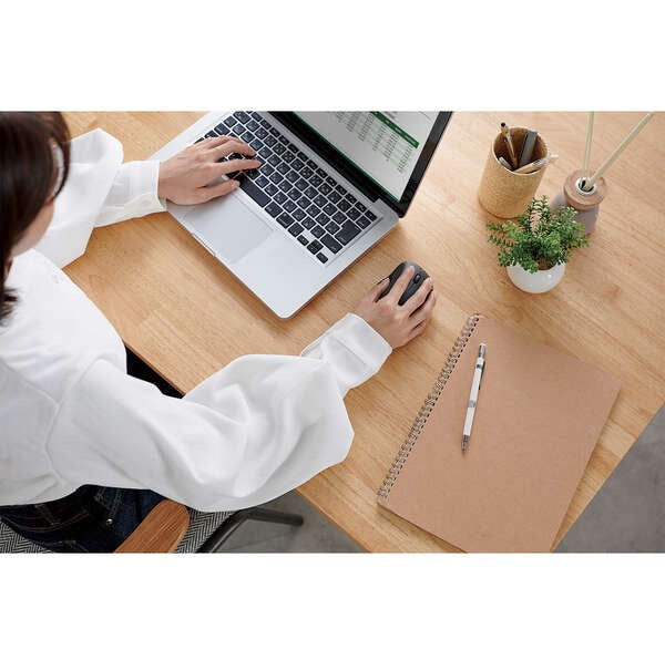Elecom M-SH10MBSK Dual Mode Wireless Mouse White