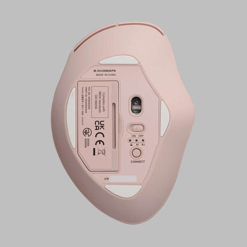 Elecom M-SH10MBSK Dual Mode Wireless Mouse Pink