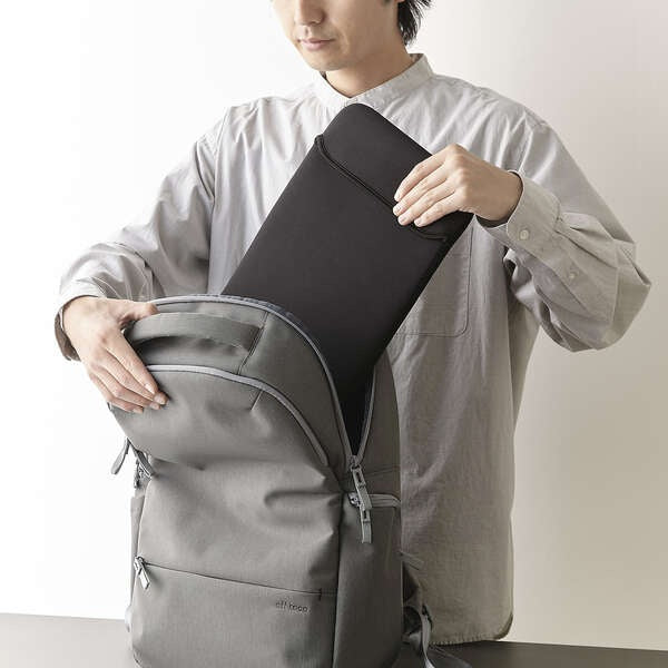 Elecom BM-IBTHNPV14BK Neoprene Laptop Case Slip-in 14 Black