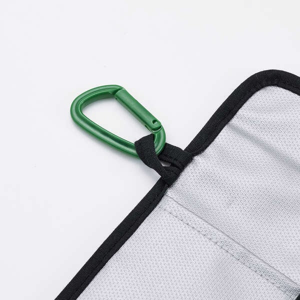 Elecom BMA-MBP01LGY Fire-Resistant Gadget Pouch Large