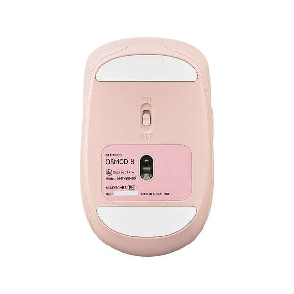 Elecom M-MY50MBS DM Wireless Mouse Pink