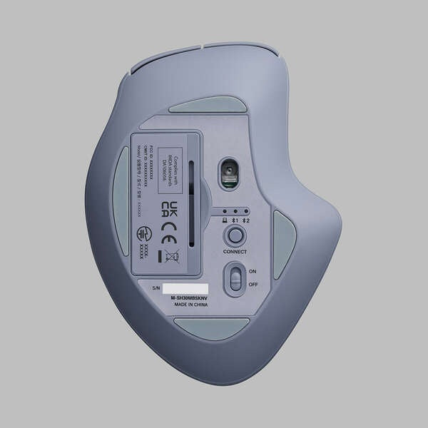 Elecom M-SH30MBSK Dual Mode Wireless Mouse Navy