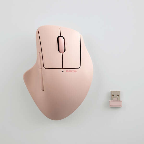 Elecom M-SH30MBSK Dual Mode Wireless Mouse Pink