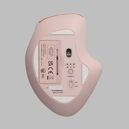 Elecom M-SH30MBSK Dual Mode Wireless Mouse Pink