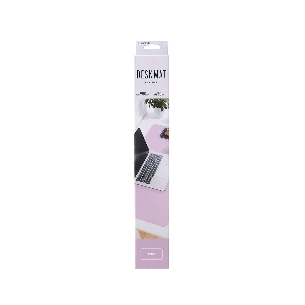 Elecom MP-DM04DPN Leather (L) Desk Mat Pink